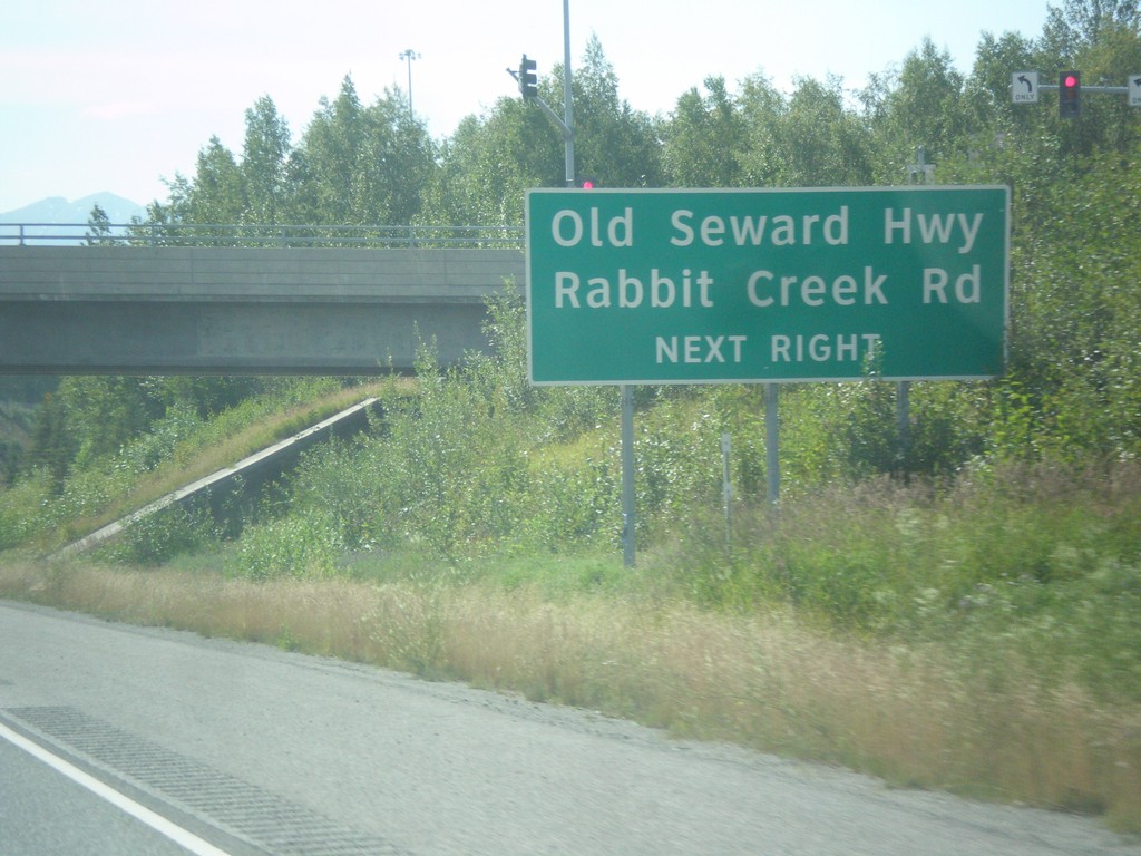 AK-1 South - Old Seward Highway/Rabbit Creek Road