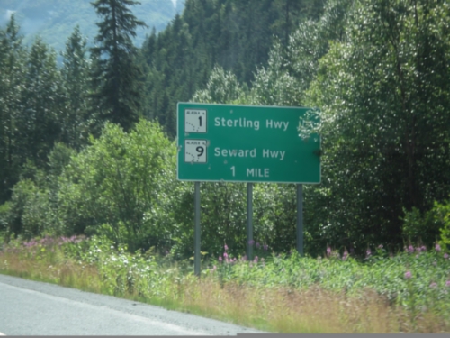 AK-1 South Approaching AK-9