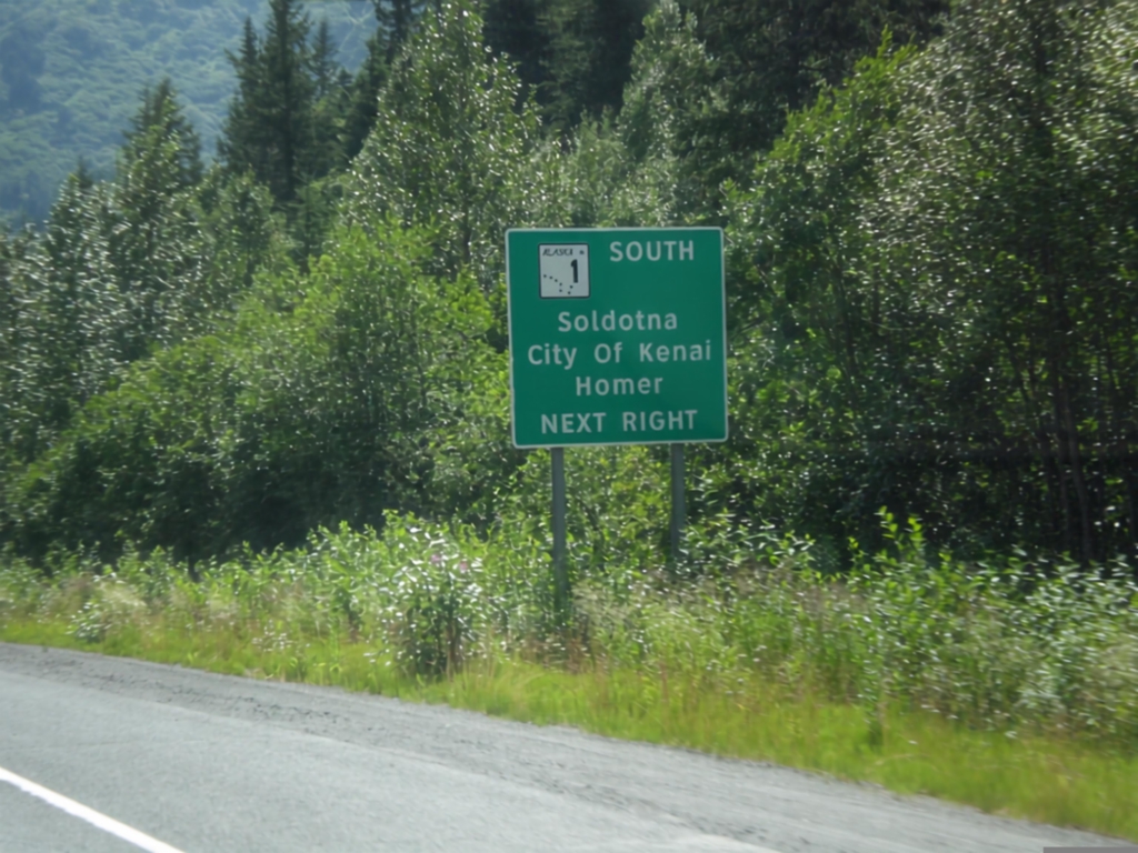 AK-1 South Approaching AK-9