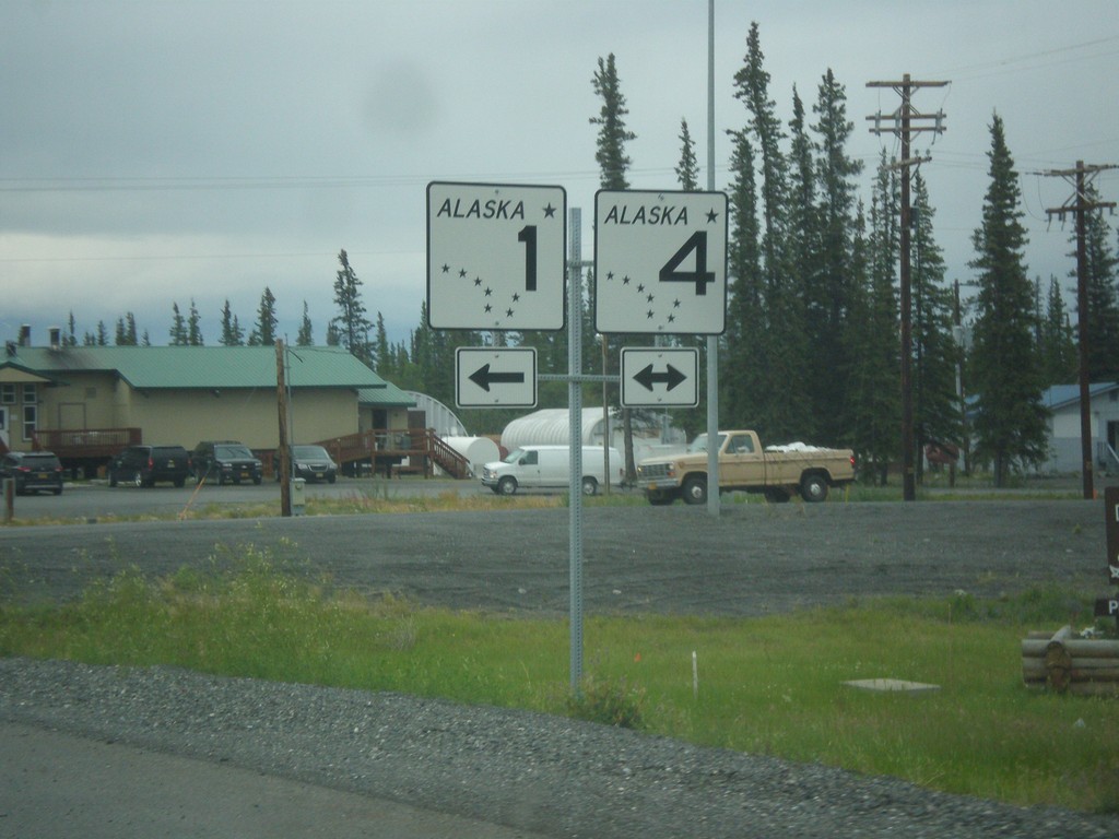 AK-1 North at AK-4 - Glenallen