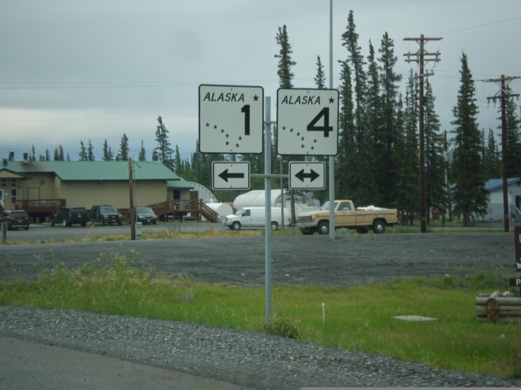 AK-1 North at AK-4 - Glenallen