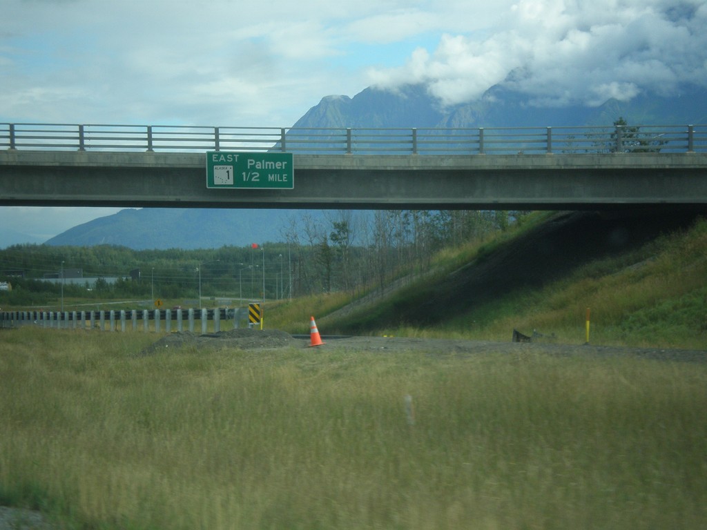 AK-3 South Approaching AK-1 Jct.