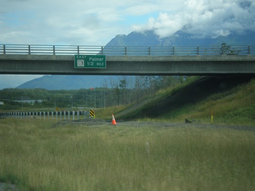 AK-3 South Approaching AK-1 Jct.