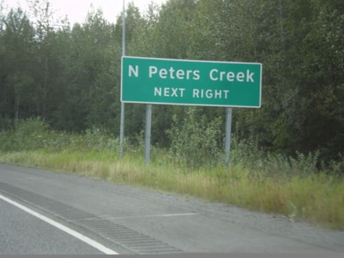 AK-1 North - North Peters Creek
