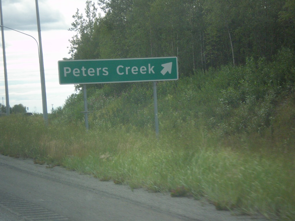 AK-1 West - Peters Creek