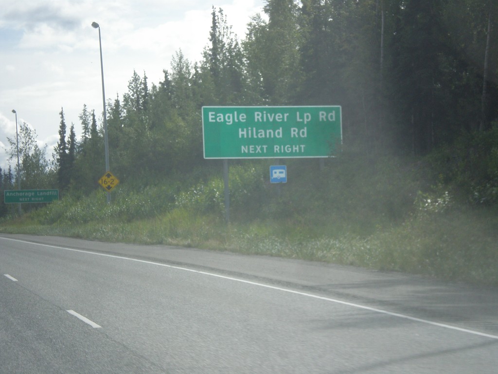 AK-1 West - Eagle River Loop Road/Hiland Road