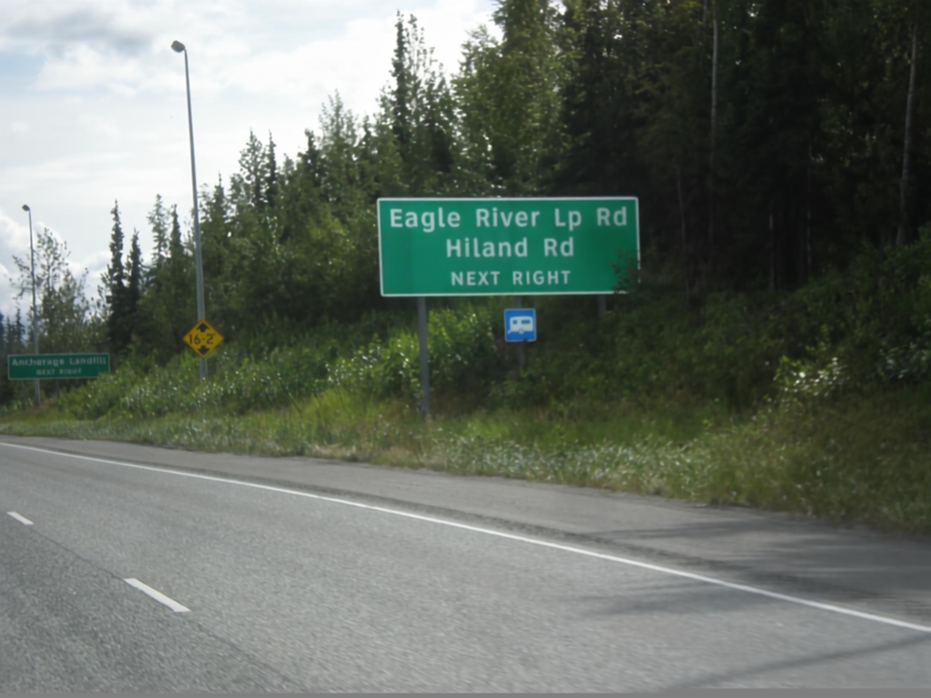 AK-1 West - Eagle River Loop Road/Hiland Road