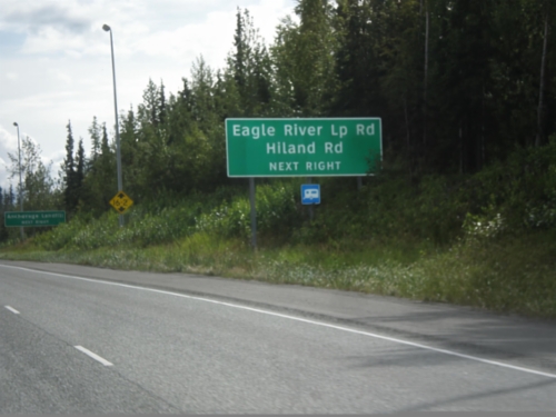 AK-1 West - Eagle River Loop Road/Hiland Road
