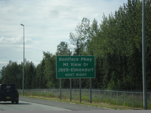 AK-1 West - Boniface Parkway