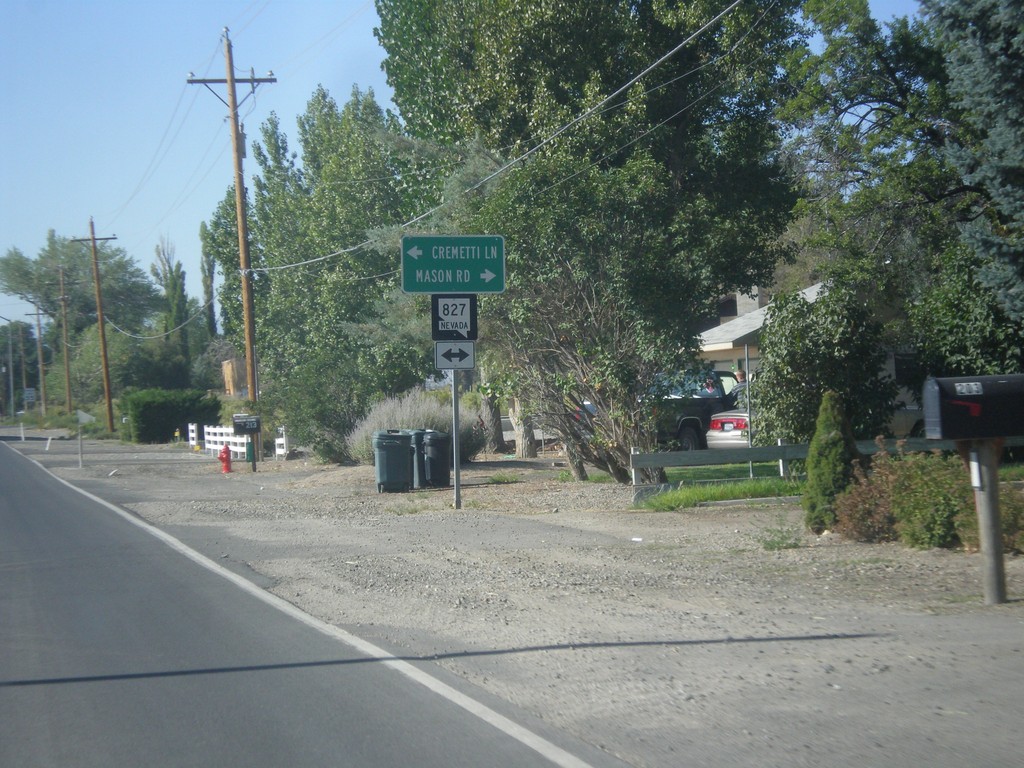 NV-208 South at NV-827