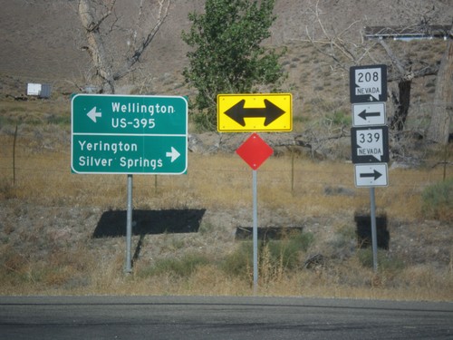 NV-208 West at NV-339