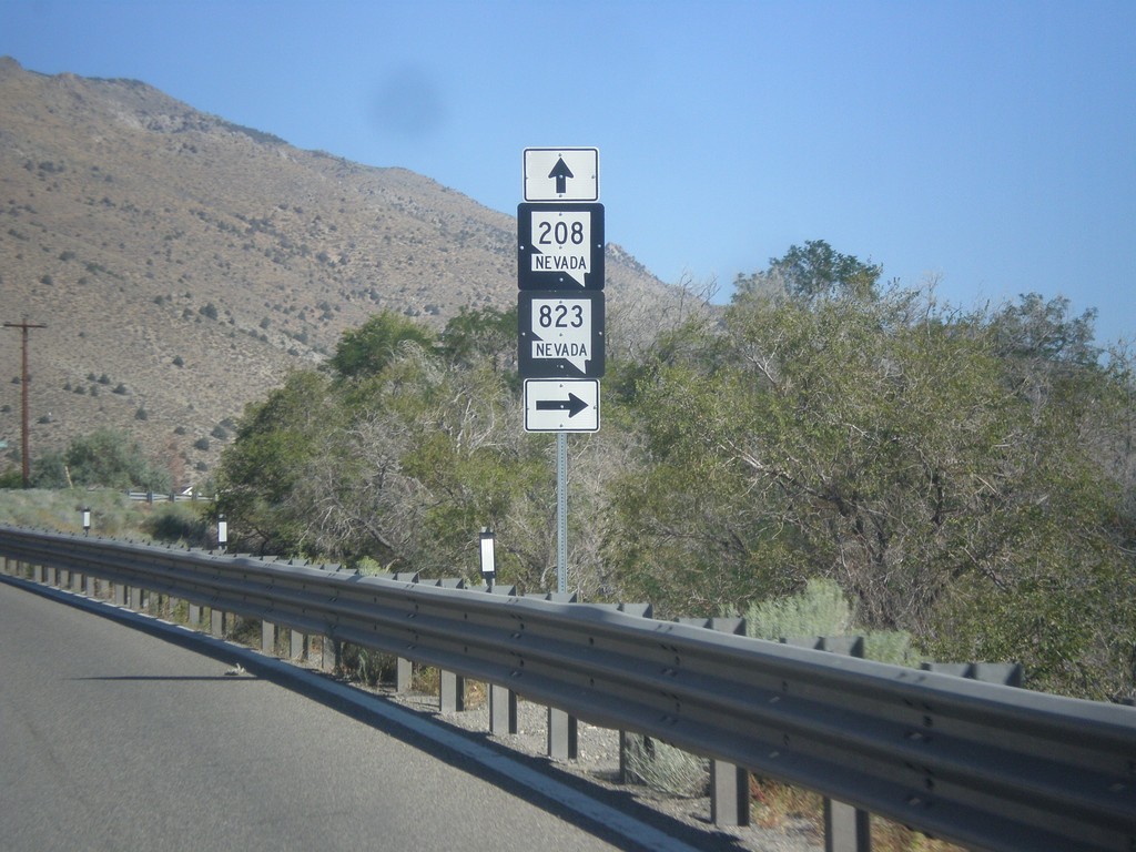 NV-208 West at NV-823