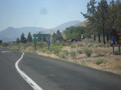 US-395 North at CA-89 North