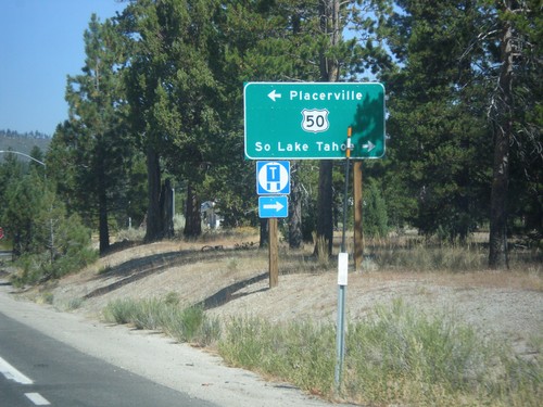 CA-89 North at US-50