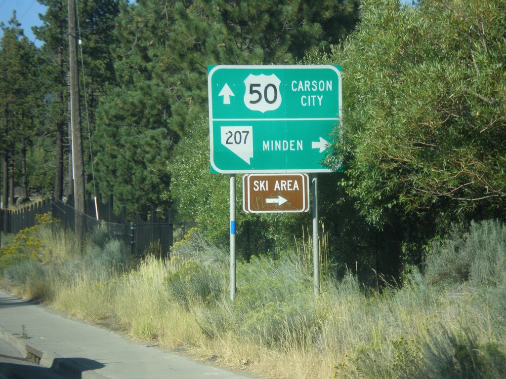 US-50 East at NV-207 East