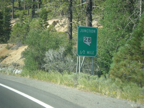 US-50 East Approaching NV-28