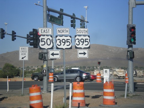 US-50 East at US-395