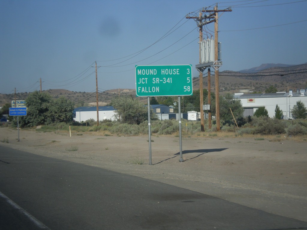 US-50 East - Distance Marker