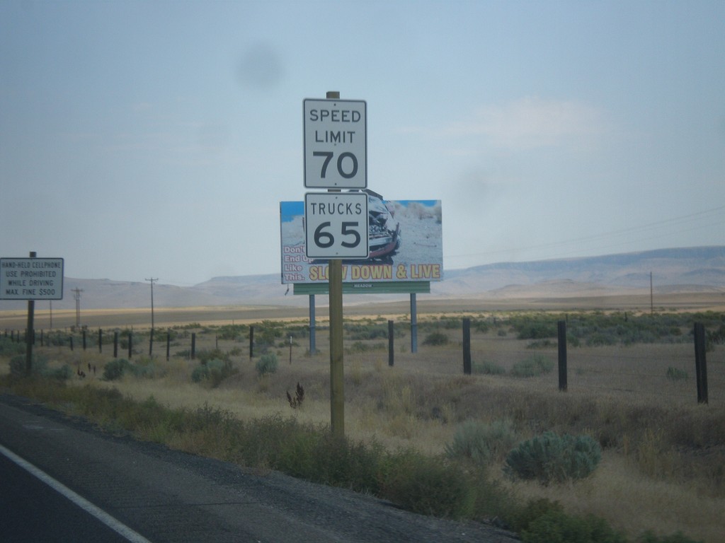 US-95 North - Speed Limit