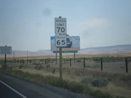 US-95 North - Speed Limit