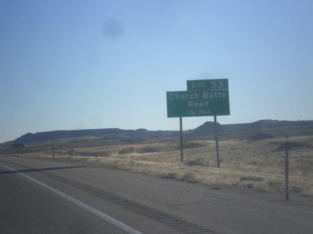 I-80 East - Exit 53