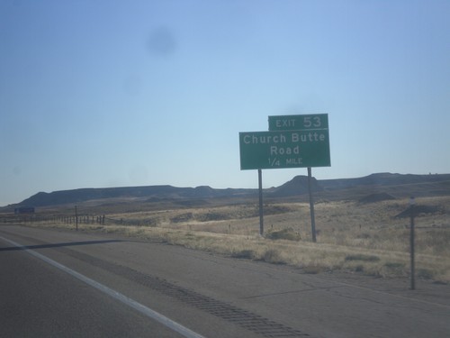 I-80 East - Exit 53