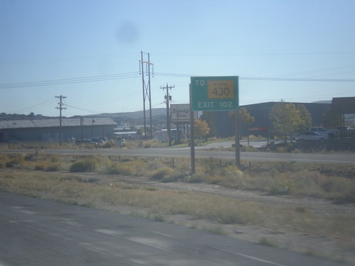 I-80 East Approaching Exit 102