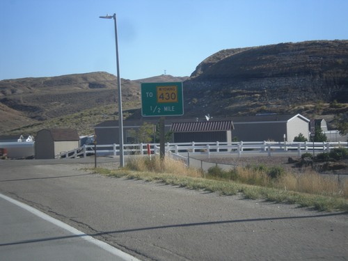 WY-376 East Approaching WY-430