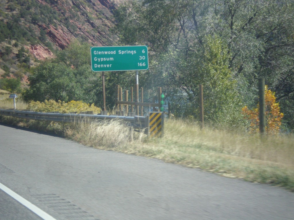 I-70 East - Distance Marker