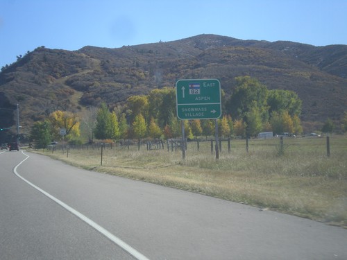 CO-82 East - Snowmass Village Jct.