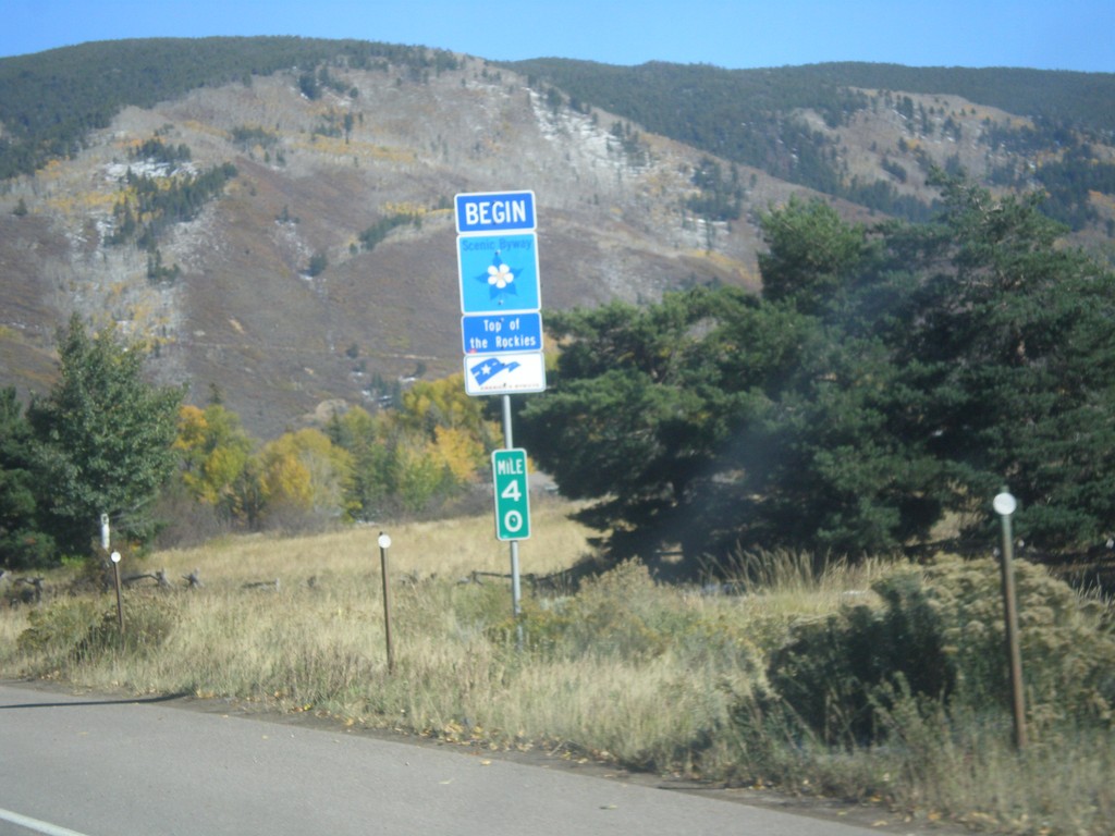 CO-82 East - Top of the Rockies Scenic Byway