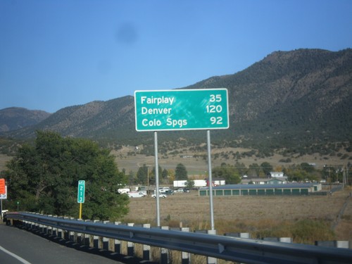 US-24 East/US-285 North - Distance Marker