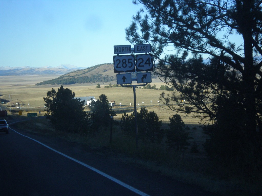 US-24 East/US-285 North - Antero Jct.