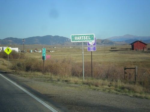 US-24 East/CO-9 South - Hartsel