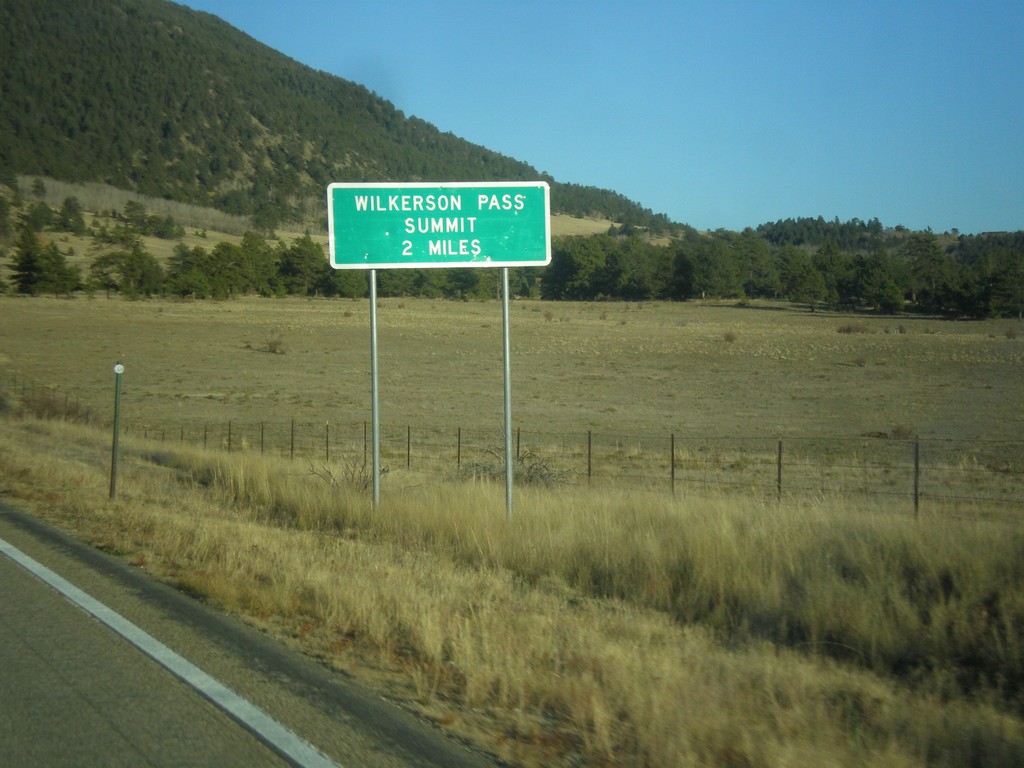 US-24 East - Wilkerson Pass 2 Miles