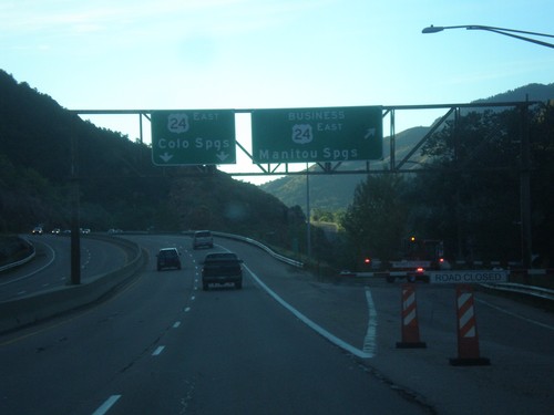 US-24 East - Manitou Springs Business Loop