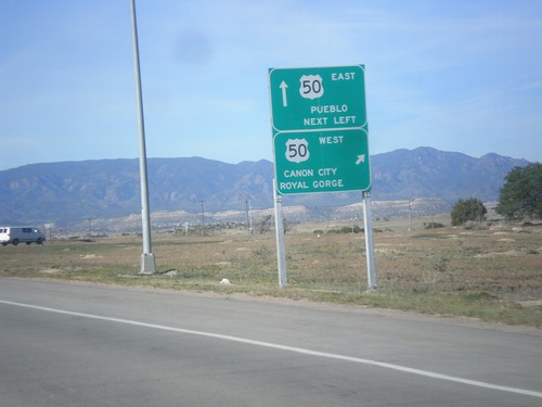 CO-115 South at US-50