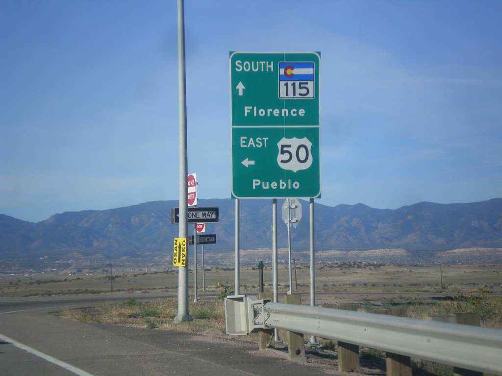 CO-115 South at US-50 East Onramp