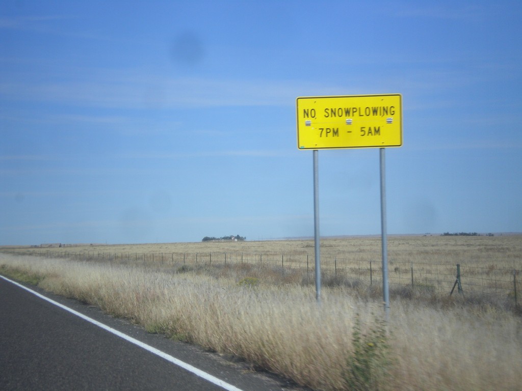 CO-71 North - Snowplow Hours