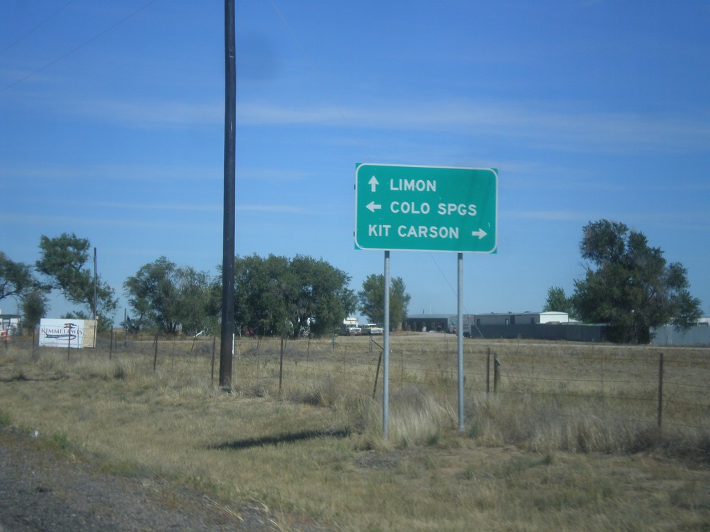 CO-71 North at CO-94