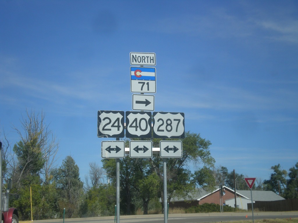 CO-71 North at US-24/US-40/US-287