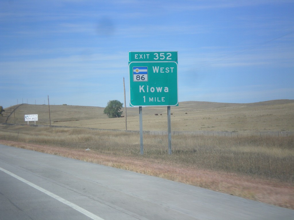 I-70 West - Exit 352