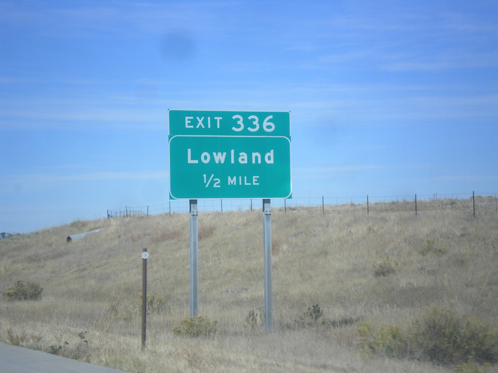 I-70 West - Exit 336