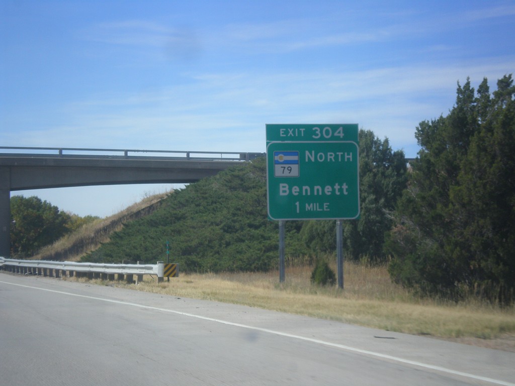 I-70 West - Exit 304