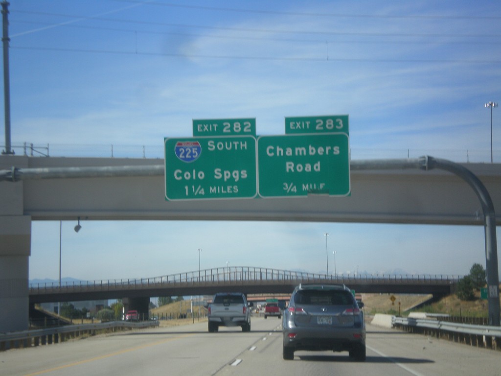 I-70 West - Exits 283 and 282