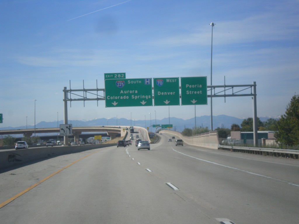 I-70 West/I-225 South Separation - Aurora