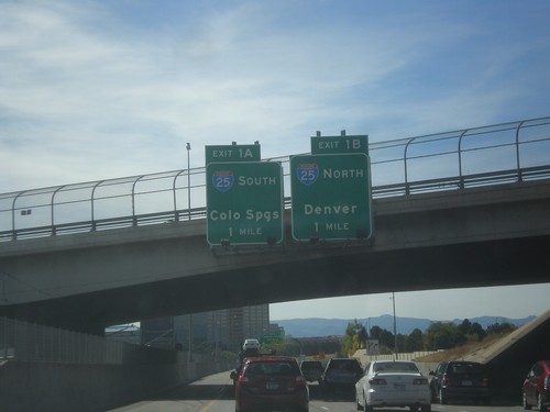 I-225 South Approaching I-25