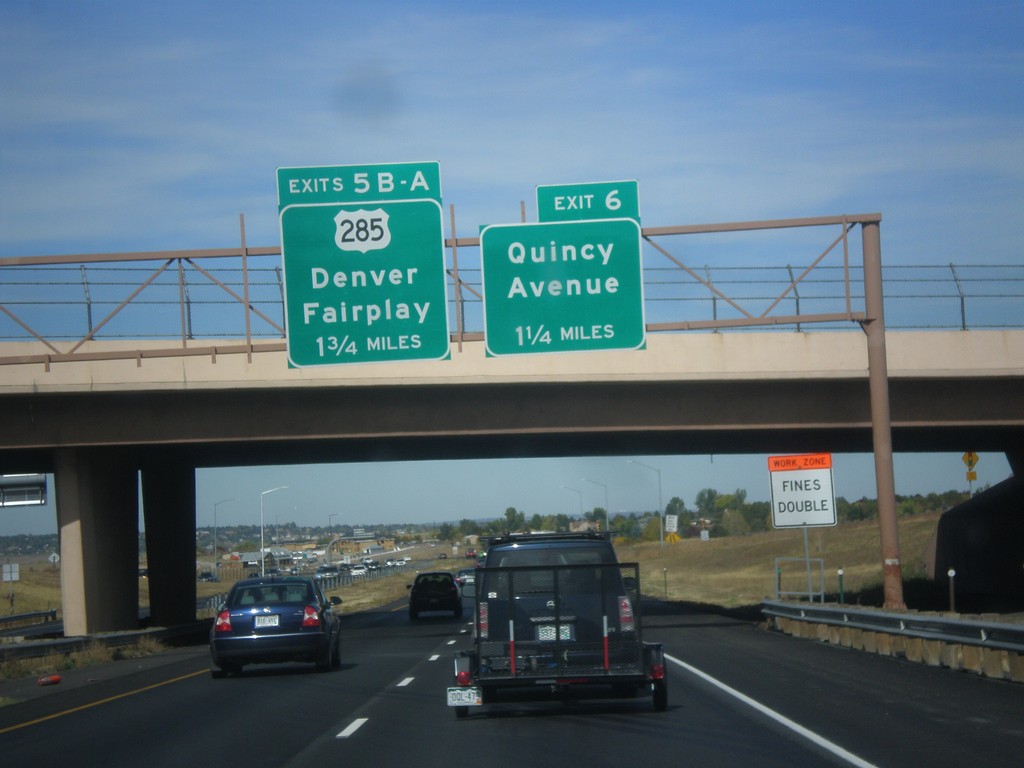 CO-470 West - Exits 6 and 5B-A