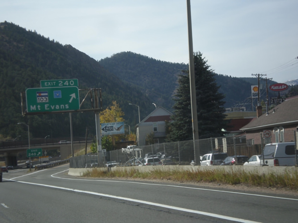 I-70 West - Exit 240