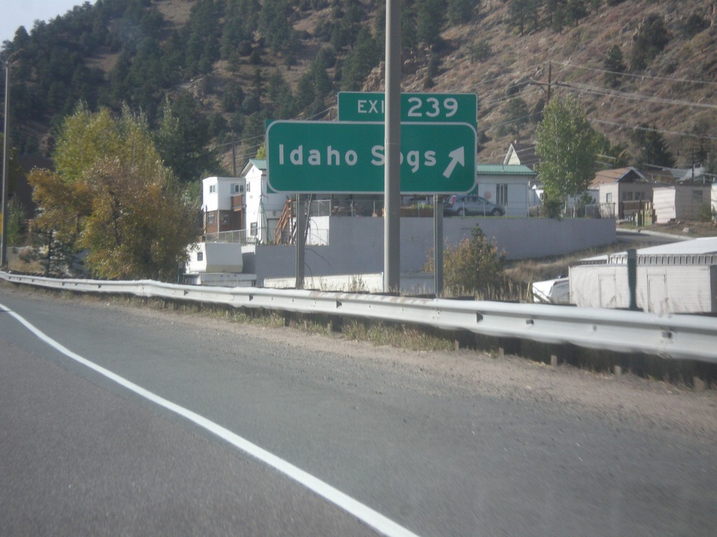 I-70 West - Exit 239